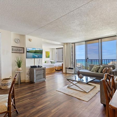 Beautifully Renovated 32Nd Floor Deluxe Ocean View Waikiki Condo Condo Гонолулу Экстерьер фото